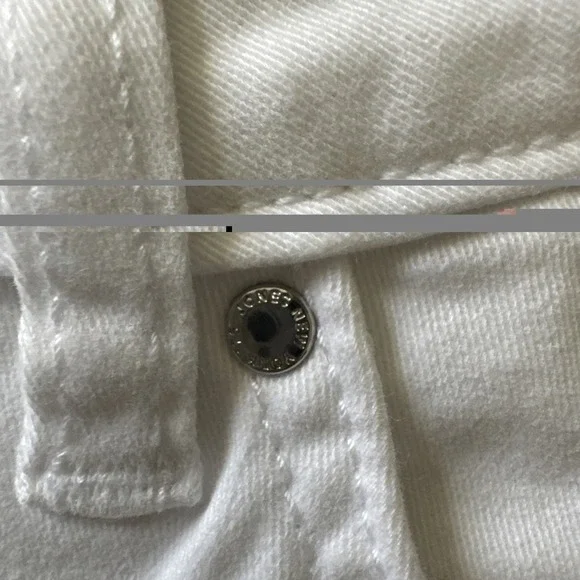 Jones New York Ankle White Skinny Jeans Size 2/26 Sculpt Shape Denim‎ Lexington - Picture 10 of 16